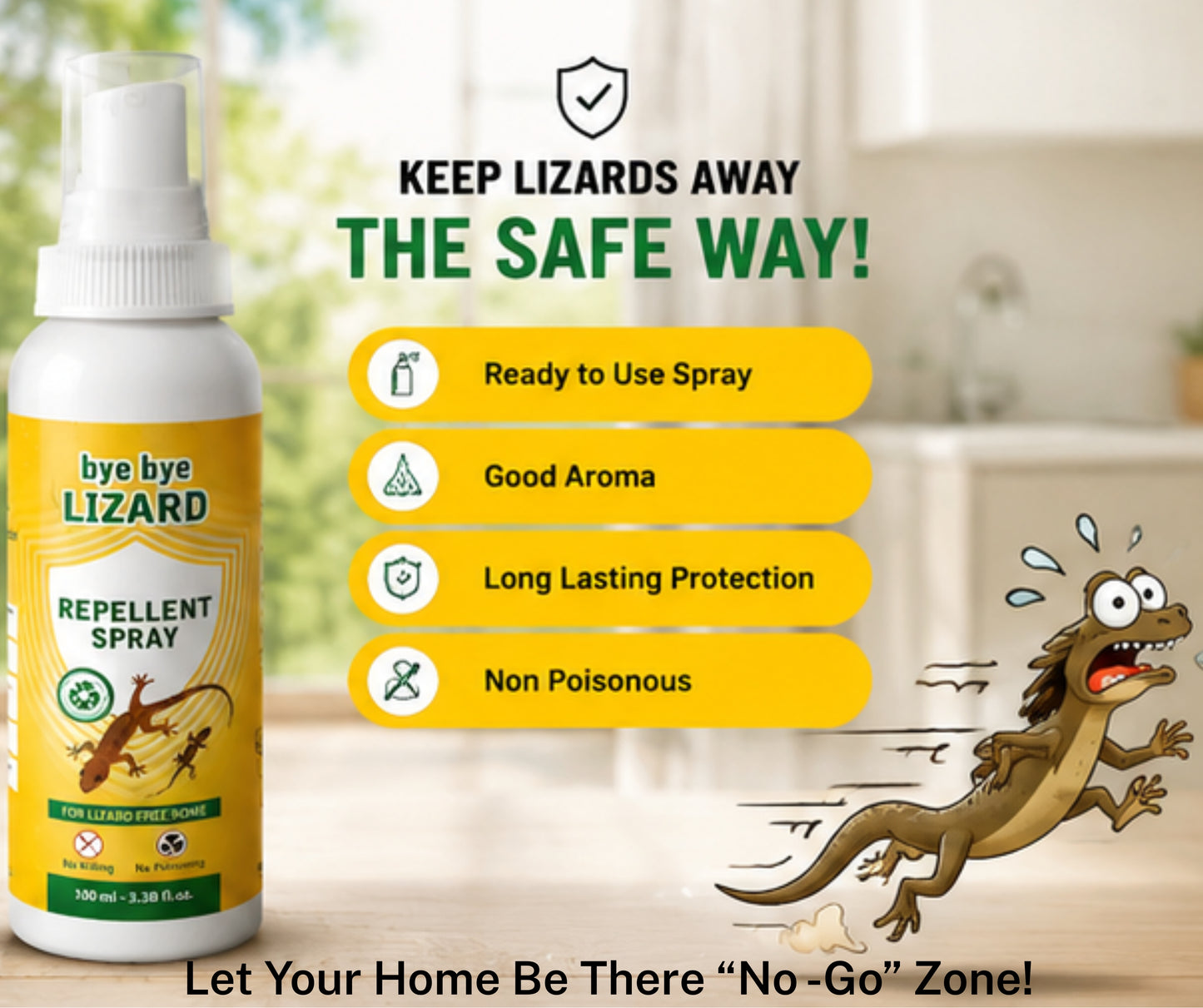 Lizard Repellent Spray | 100 ml