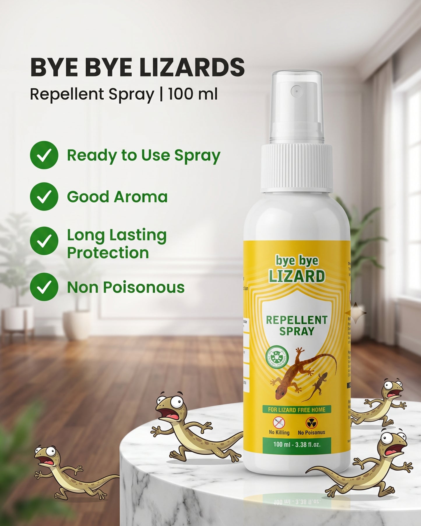 Lizard Repellent Spray | 100 ml
