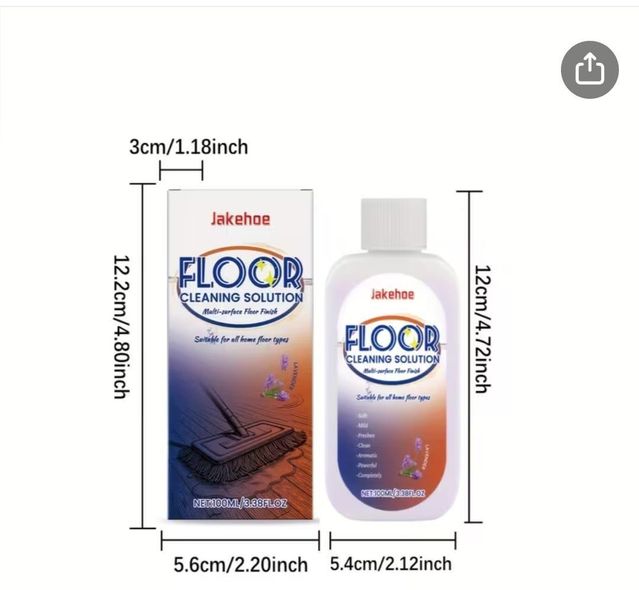 Floor Cleaning Solution – 100ml (Pack of 2)